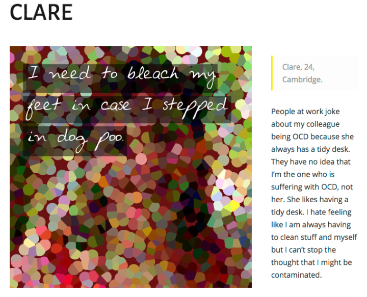 OCD sufferer dedicated page